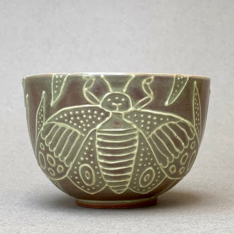 Small Sage Moth Bowl