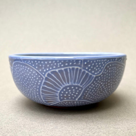 Medium Textured Periwinkle Bowl