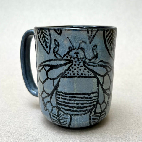 Large Blue Beetle Mug